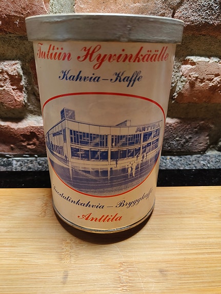 Anttila kahvia peltipurkki