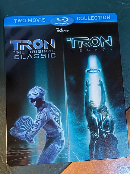 Tron & Tron: Legacy Blu-ray Steelbook (2 disc)