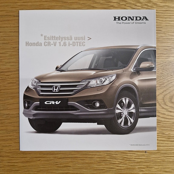 Honda CR-V -esite 2013