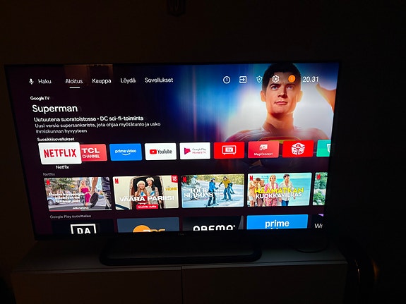 55Tuumainen smart tv