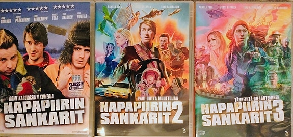 Napapiirin sankarit 1,2,3 dvd
