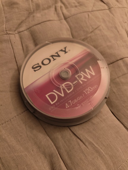 10 x DVD-RW recordable