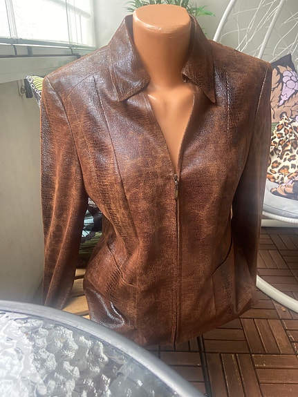 Gerry Weber Ruskea Naisten Nahkatakki Koko 36