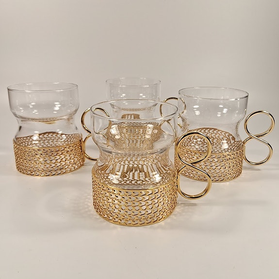 Lasi 4kpl, Tsaikka, design Timo Sarpaneva