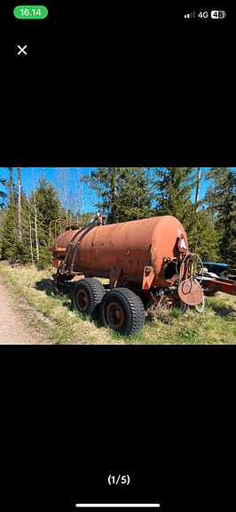 Tempo lietevaunu 8m3