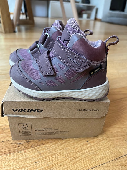 Viking Reflex Mid GTX 2V lasten tennarit koko 22 liila