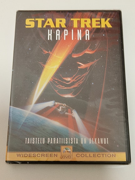 Uusi Star Trek Kapina DVD-elokuva