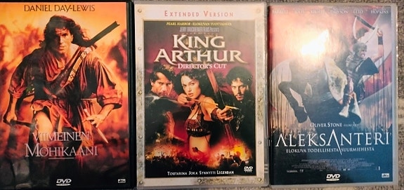 Kolme leffaa dvd