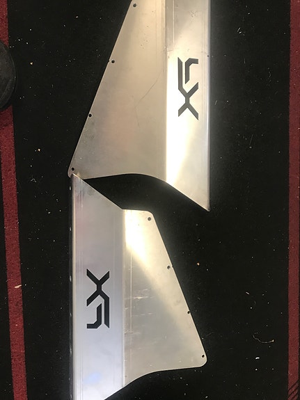 Yamaha Phazer FX penkinvahvikkeet, alumiinia