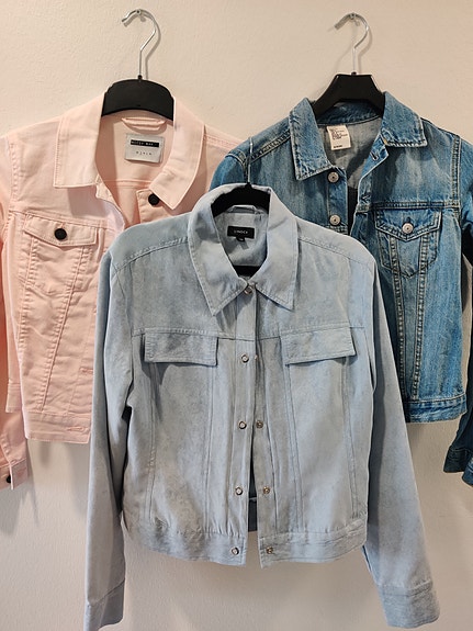 Farkkutakkeja: Lindex ja H&M