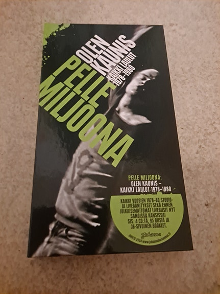 Pelle Miljoona olen kaunis box