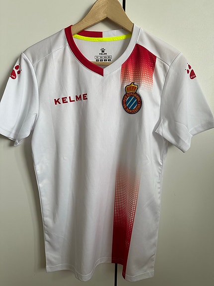 RCD Espanyol jalkapallon varusteet, erinomaisessa kunnossa