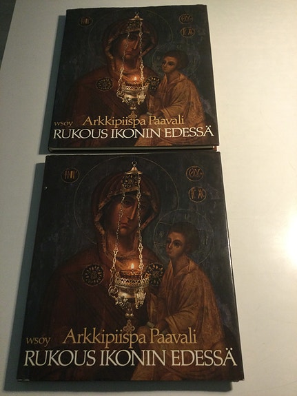 Rukous ikonin edessä (Arkkipiispa Paavali)