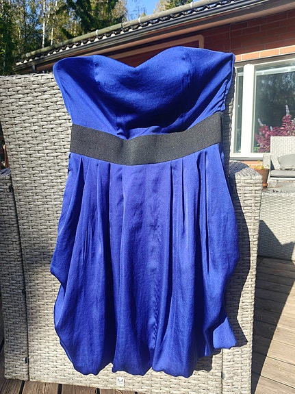 H&M Juhlamekko sininen koko 36/S