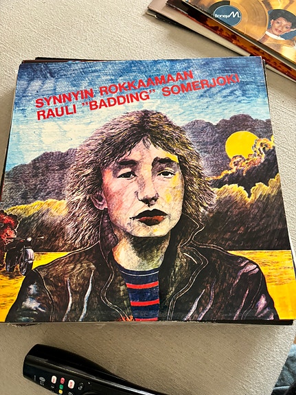 Rauli Badding Somerjoki - Synnin rokkaamaan - Vinyyli