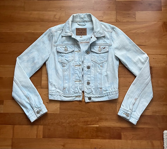 Hollister farkkutakki XS sininen