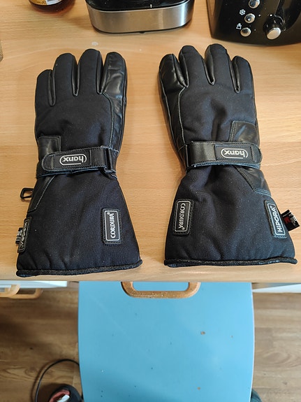 Hanx ajohanskat koko 10 cordura ja nahka