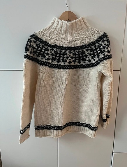 Islantilainen villapaita XS-S