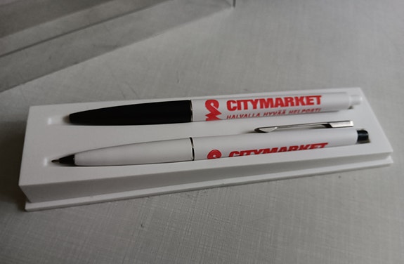 Citymarket kynät lahjapakkaus