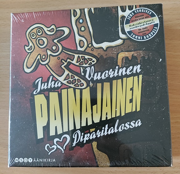 Juha Vuorinen "Painajainen Piparitalossa"- äänikirja/cd