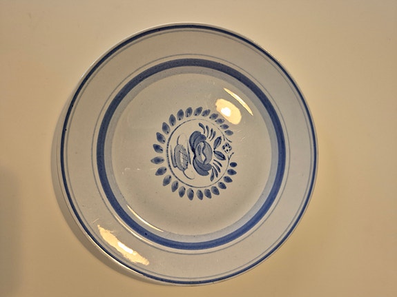 Arabia Blue Rose Lautanen 21,5cm