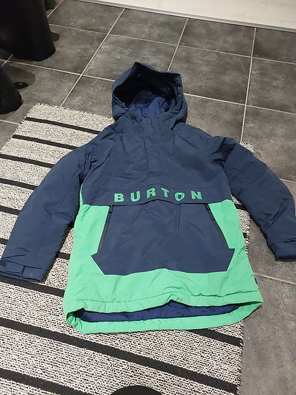 Burton laskettelutakki koko M sini-vihreä