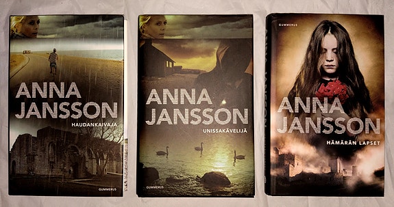 Anna Jansson x 3 kirjaa
