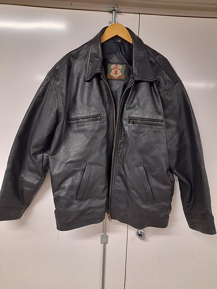 Vintage tyyli Nahkatakki XXL