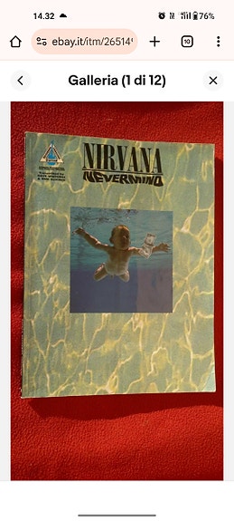Nirvana nuottikirja nuotit