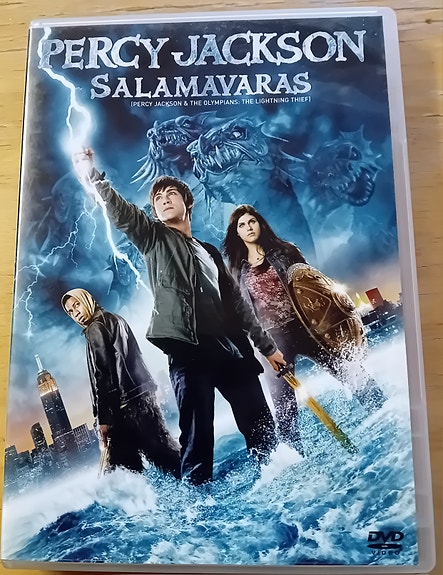 DVD, Percy Jackson Salamavaras