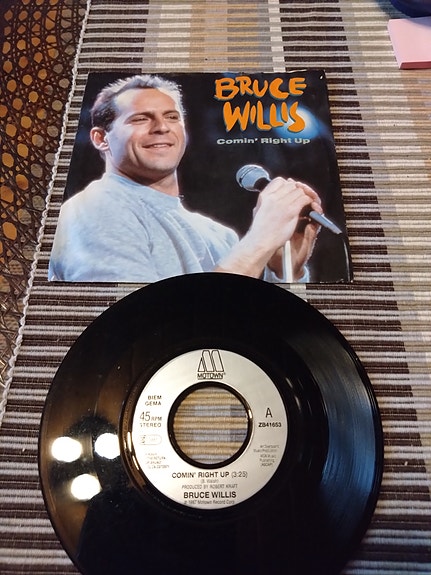 2 Kpl Bruce Willis 7" single