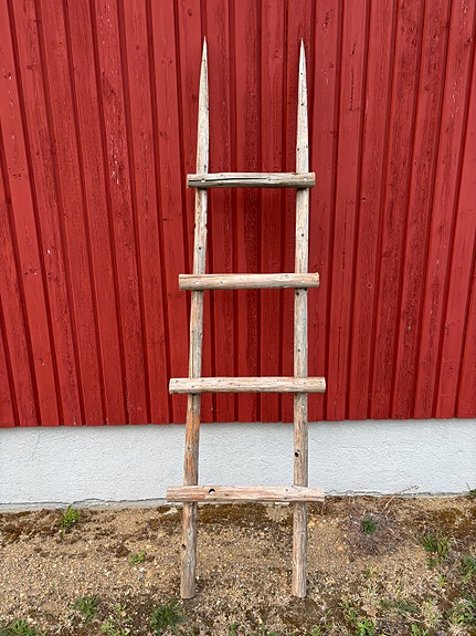 Sisustustikkaat heinäseipäistä