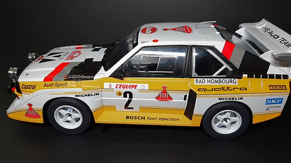 IXO Audi Quattro S1 1:18
