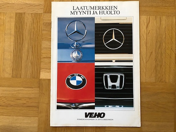 Esite Oy Veho Ab 1982 Mercedes BMW Honda yritysesittely