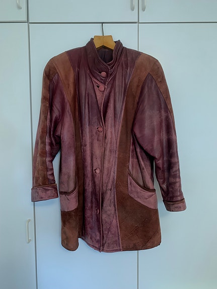 Satanahka vintage 70-luvun nahkatakki