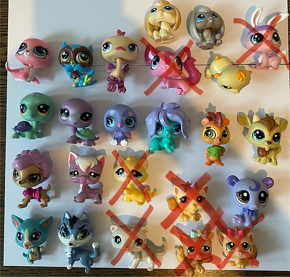 LPS Figuureja, rakennuksia ja tavaroita
