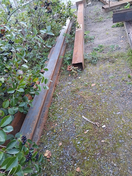 Teräspalkki rakennustarvike