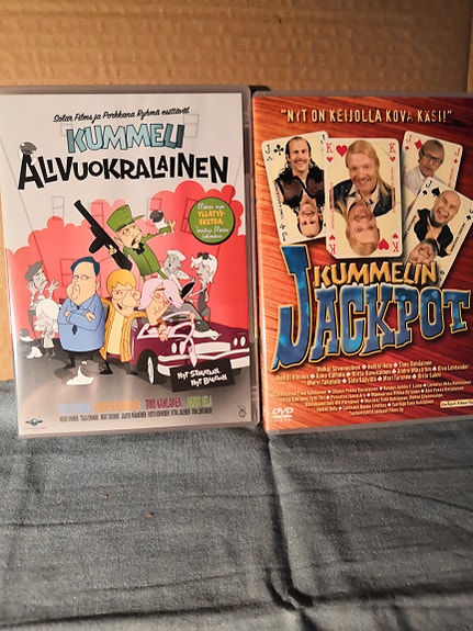 KUMMELIN dvd:t Alivuokralainen & Jackpot