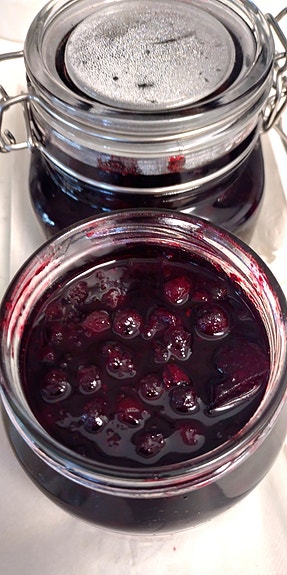 Marjaisaa Aronia-omena hilloa