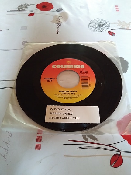 4 kpl Mariah Carey 7" Single