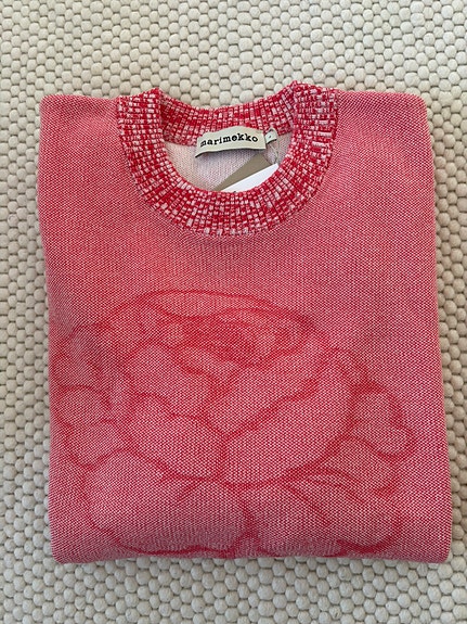 Marimekko Lasi Vihkiruusu neule, koko L