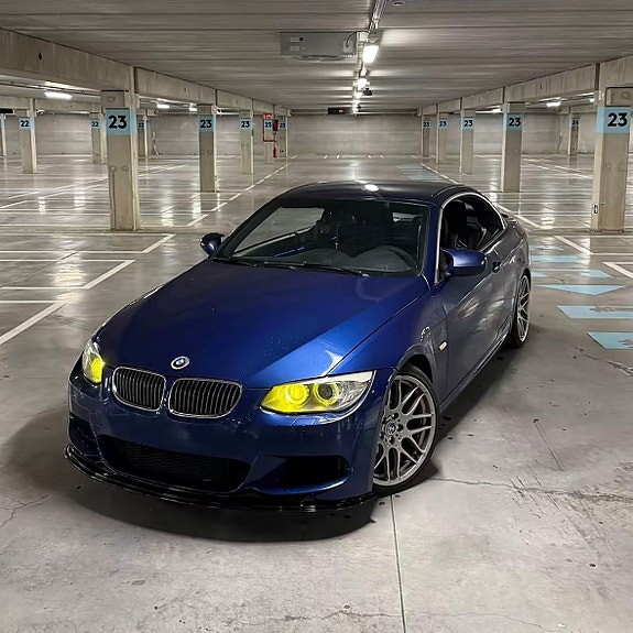 BMW E92/E93 3-Sarja LCI keltaiset DRL CSL style valot