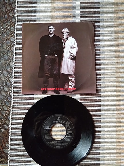 Pet Shop Boys 7" So hard/It must be obvious