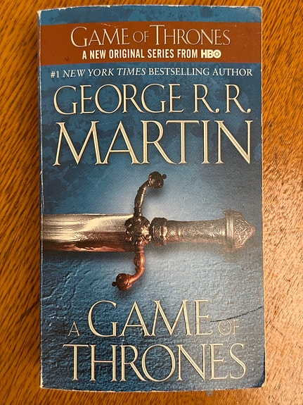 George R.R. Martin - A Game of Thrones Kirja (book in English)