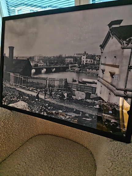 Kuva vanhasta Helsingistä