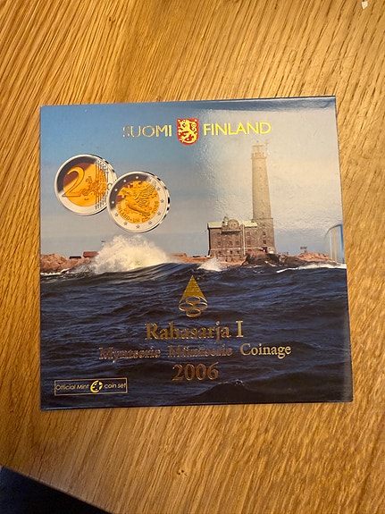 Suomi Finland Rahasarja I 2006 Bengtskärin majakka BU,erikois 2€
