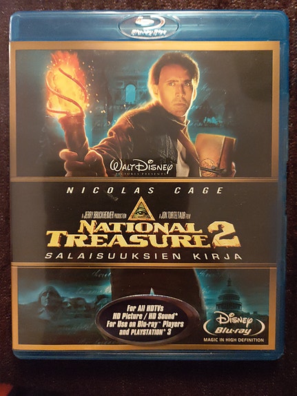 National treasure 2 Bluray