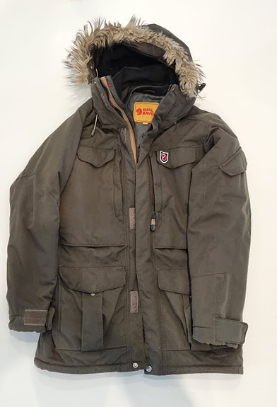 Fjällräven Yupik parka ruskea - Koko:S