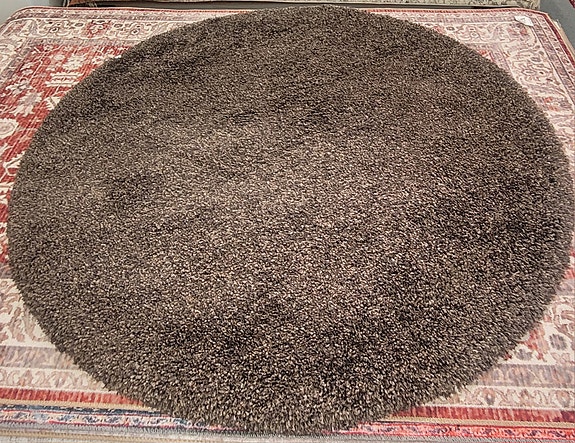 Pyöreä nukkamatto, halk 200cm