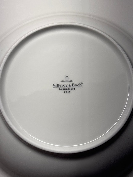 Villeroy & Boch Luxembourg 0144 Lautanen 2 kpl valkoinen posliini